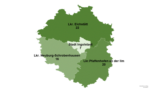Karte zugelassene Elektro- und Plug-In-Hybrid-Fahrzeuge je öffentlicher Ladepunkt in der Region 10
